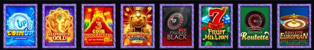 Woolbet Casino game lobby with slots roulette and instant games selection